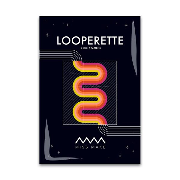 Miss Make Looperette - Printed Pattern - MM107 Cheap