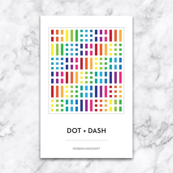 Dot + Dash - Quilt Pattern - Modern Handcraft - MH 012 - Paper Pattern on Sale
