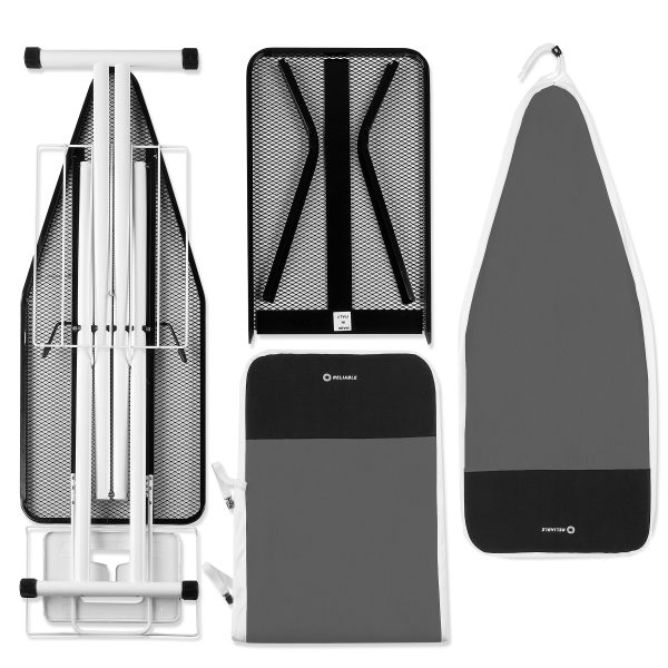 2-in-1 Premium Home Ironing Board with Vera Foam Cover Set and Conex Heat Zone - Refurbished Cheap - Image 2