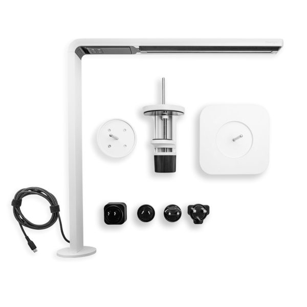 UberLight™ Frame LED Desk Audio Light, White Supply - Image 2