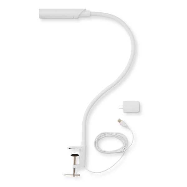 UberLight Flex Led Task Light, USB with Clamp, White Online Hot Sale