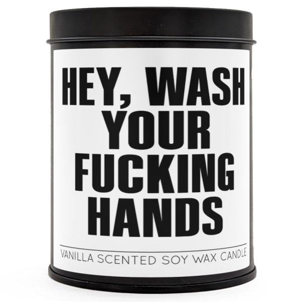 Wash Your Hands Scented Candle Online