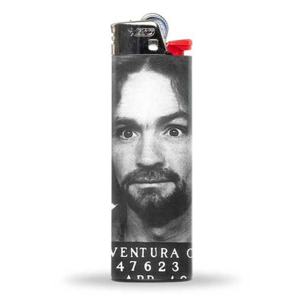 Charles Manson Mugshot Lighter on Sale