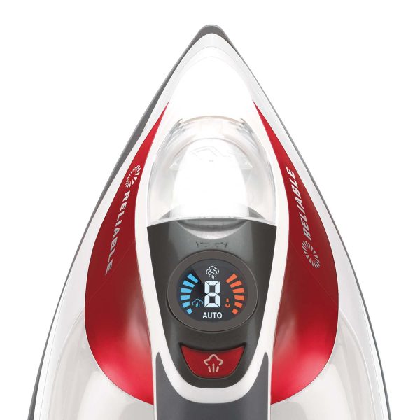 Velocity Auto Control Compact Vapor Generator Steam Iron with Auto Shutoff Bypass Hot on Sale - Image 3