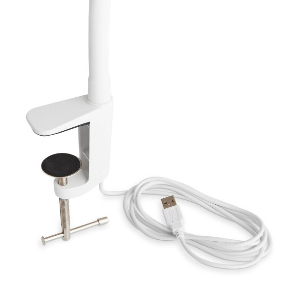 UberLight Flex Led Task Light, USB with Clamp, White Online Hot Sale - Image 2