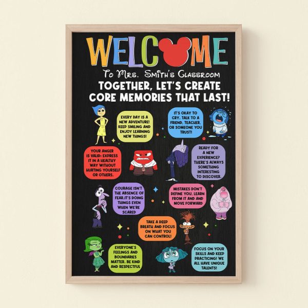 Personalized Gifts For Teacher Poster Welcome To Classroom 03XQTI070824 Online now - Image 2