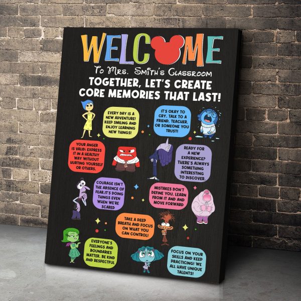 Personalized Gifts For Teacher Poster Welcome To Classroom 03XQTI070824 Online now - Image 4